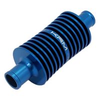 Refroidisseur d'eau sur durite KRM CNC Bleu