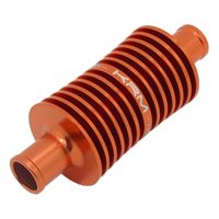 Refroidisseur d'eau sur durite KRM CNC Orange