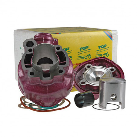 Kit Haut Moteur 75cc AM6 - TOP PERF Fonte Rose