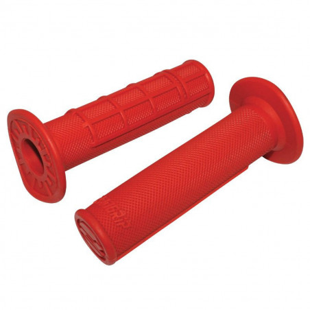 Pack guidon 28mm rouge moto Bixess