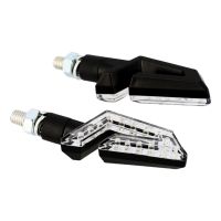 Intermitentes Blackway Arda LED negro homologados CE