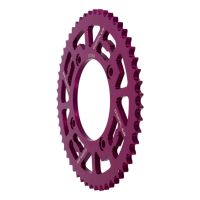 Couronne 53 dents Beta RR SM / Factory - Alésage 100mm 4T / Pas 428 - Doppler - Alu violet