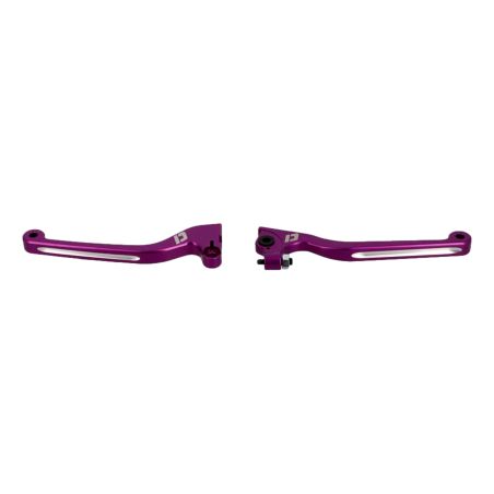 kit Levier de frein / embayage - Derbi Senda SM / R Race - 2003 / 2009 - Doppler CNC Violet