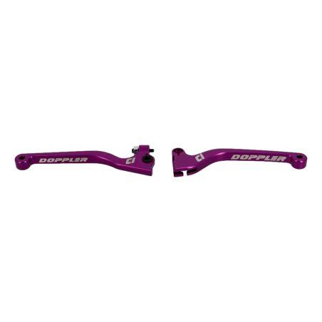 kit Levier de frein / embayage - Derbi Senda SM / R Race - 2003 / 2009 - Doppler CNC Violet