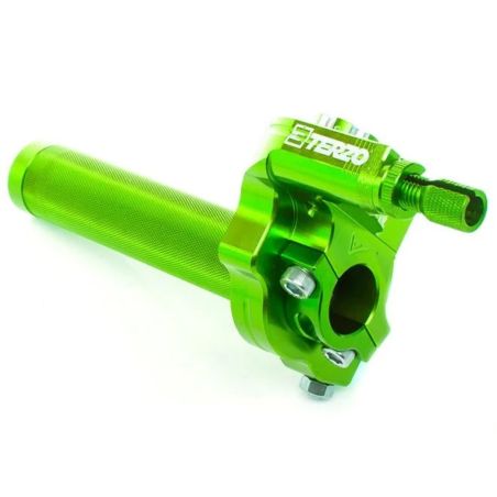 Mando de Gas - Rapìdo - Hi Speed - Aluminio CNC - Terzo - Verde