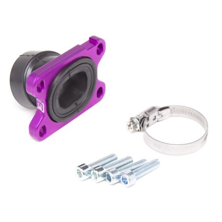 Pipe d'admission orientable 360° Minarelli AM6 / Derbi - Terzo - Violet