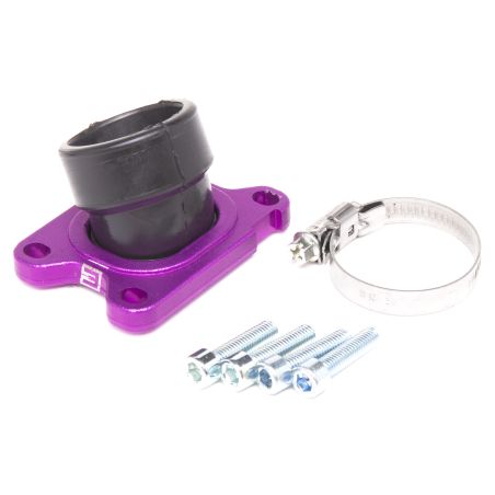 Pipe d'admission orientable 360° Minarelli AM6 / Derbi - Terzo - Violet