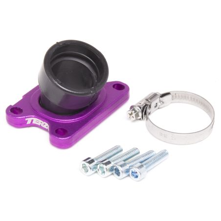 Pipe d'admission orientable 360° Minarelli AM6 / Derbi - Terzo - Violet