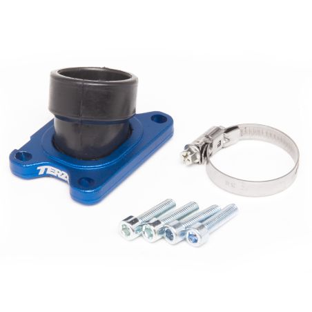 Pipe d'admission orientable 360° Minarelli AM6 / Derbi - Terzo - Bleu