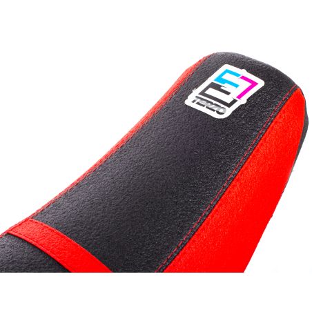 Housse de selle Rieju MRT / Pro / Trophy - Noir / Rouge - Terzo