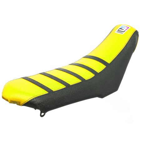 Funda Asiento Rieju MRT / Pro / Trophy - Negro / Amarillo - Terzo