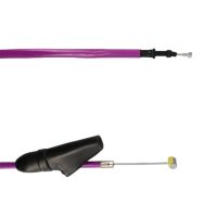 Cable de Embrague Moto 50cc Doppler en Teflon adaptable para Derbi Euro3 / Euro4 Lila