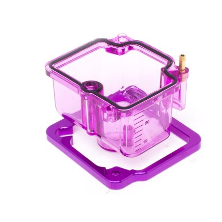 Cuve de carburateur PWK 19-30mm transparent violet - Terzo