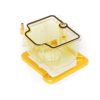 Cuve de carburateur PWK 19-30mm transparent jaune - Terzo