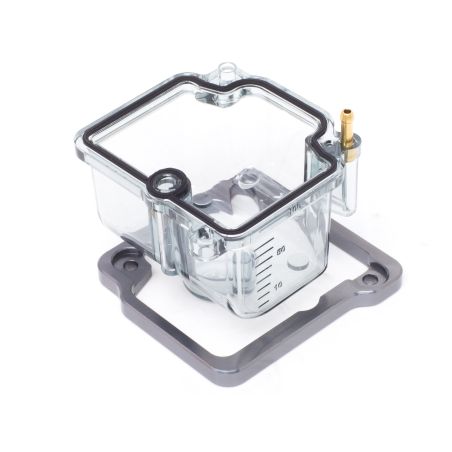 Cuve de carburateur PWK 19-30mm transparent gris - Terzo