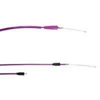 Cable de Gas completo Doppler en Téflon adaptable para Sherco SE-R / SM-R / HRD Lila