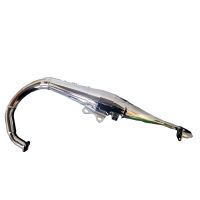 Pot d'échappement SR93 CE-CR Tecnigas pour Yamaha BW'S et MBK Booster avec silencieux gris