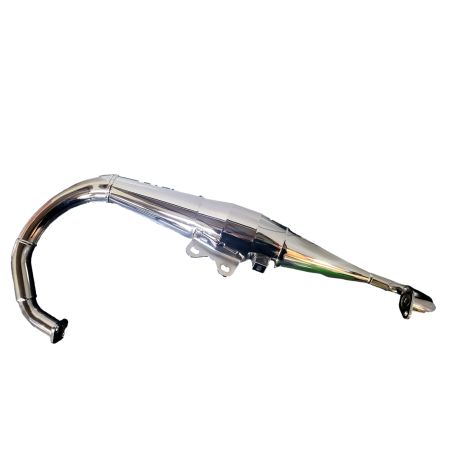 Pot d'échappement SR93 CE-CR Tecnigas pour Yamaha BW'S et MBK Booster avec silencieux gris