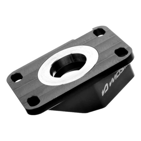 Pipe d’admission aluminium MOST 19-28 mm PWK Noir – AM6 et Derbi