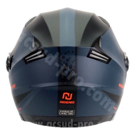 Casque Jet - NoEnd City-X / Double écran Noir / Bleu