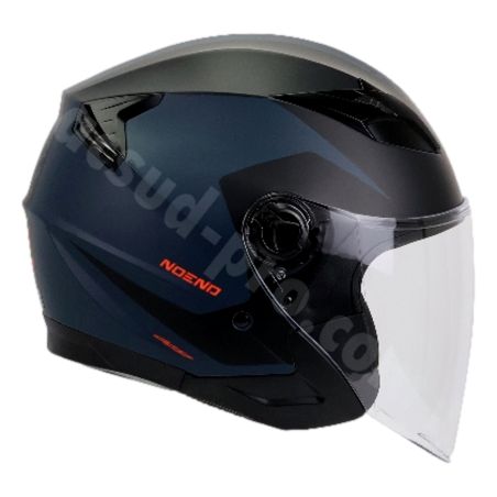 Casque Jet - NoEnd City-X / Double écran Noir / Bleu