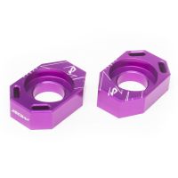 Tensor de cadena MOST Racing Fantic 50cc aluminio CNC violeta anodizado ajuste preciso