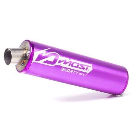 Silencieux d'échappement Most Shorty 50cc 80cc M2 violet