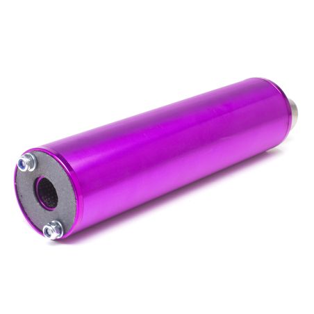 Silenciador Most 80‑100cc M2 Violeta Aluminio Racing