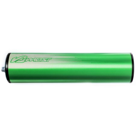 Silenciador Most Racing verde/negro Flip 80–100cc – Ø interior 23 mm