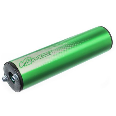 Silenciador Most Racing verde negro Flip 80 100cc diametro 23mm