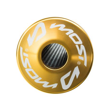 Silencieux d'échappement Most 80 / 100cc noir et or