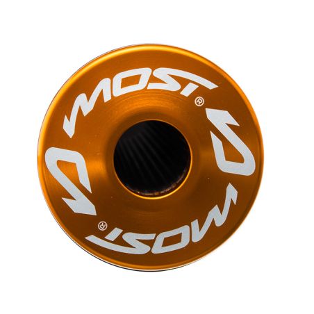 Silencieux d'échappement Most 80 / 100cc carbone et orange