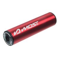 Silenciador Most Racing rojo/negro 70–80cc – Ø interior 20 mm