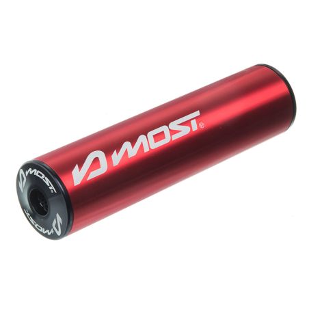 Silenciador Most Racing rojo/negro 70–80cc – Ø interior 20 mm