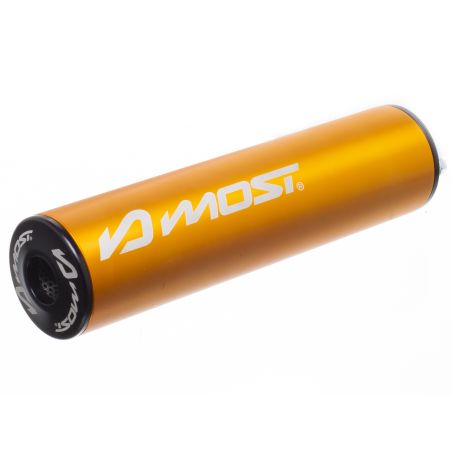 Silenciador de escape Most 50 70cc naranja y negro compatible MOST, Bidalot, Yasuni, Voca, BKR