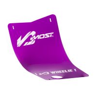Cubrecárter de aluminio violeta Most Racing para Derbi, Gilera y Aprilia 50cc