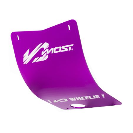 Cubrecárter de aluminio violeta Most Racing para Derbi, Gilera y Aprilia 50cc