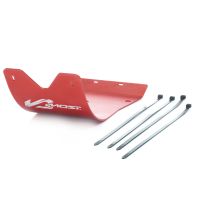 Cubrecárter de aluminio rojo Most Racing para Sherco 50cc