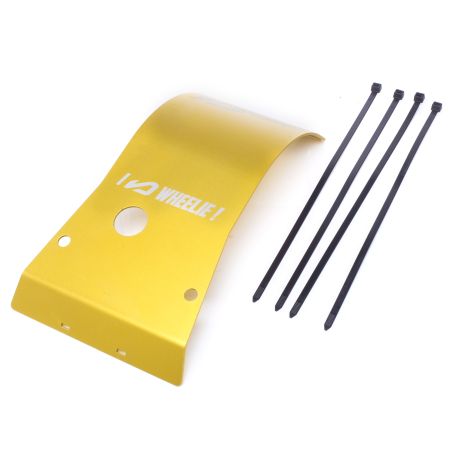 Cubrecárter de aluminio oro Most Racing para Sherco 50cc