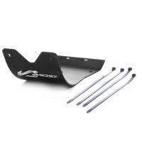 Cubrecárter de aluminio negro Most Racing para Sherco 50cc