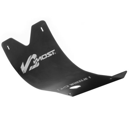 Cubrecárter de aluminio negro Most Racing para Sherco 50cc