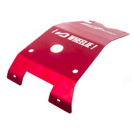 Cubrecárter de aluminio rojo Most Racing para Fantic 50cc