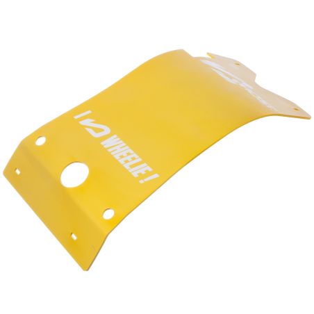 Cubrecárter de aluminio oro Most Racing para Rieju 50cc