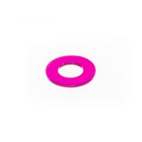 Arandela M8 aluminio CNC rosa Most