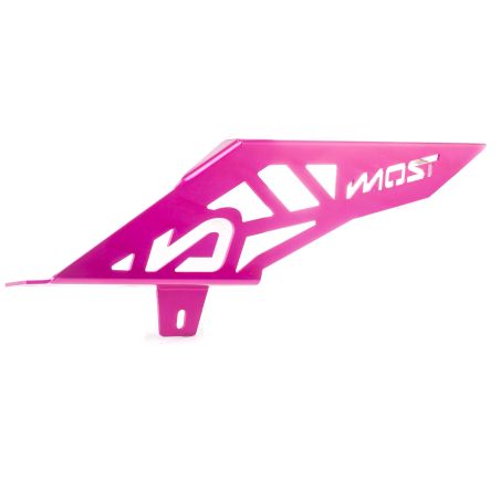 Protège-chaîne MOST Racing aluminium rose Beta RR 50