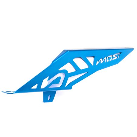 Protector de cadena MOST Racing aluminio azul Beta RR 50