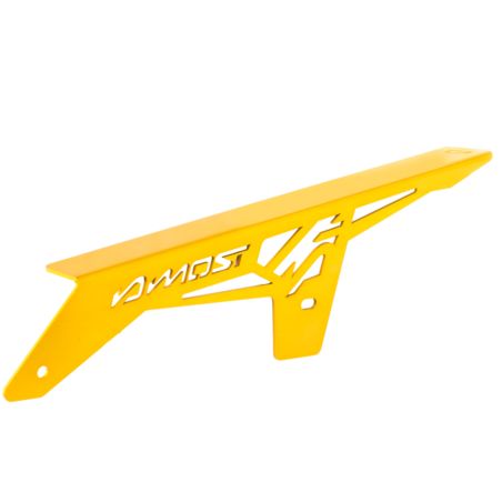 Protector de cadena MOST Racing aluminio anodizado oro Derbi Senda