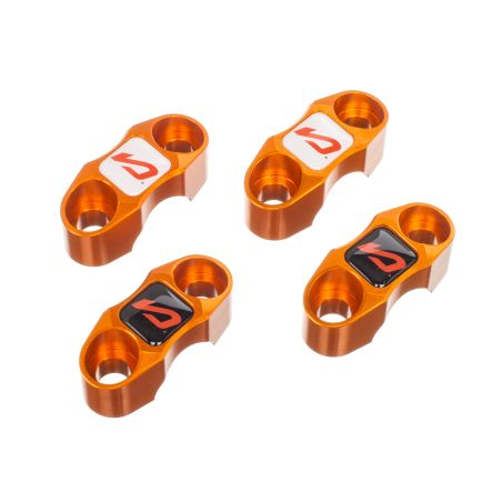 Pontets guidon Most 22mm orange