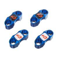 Pontets guidon Most 22mm bleu