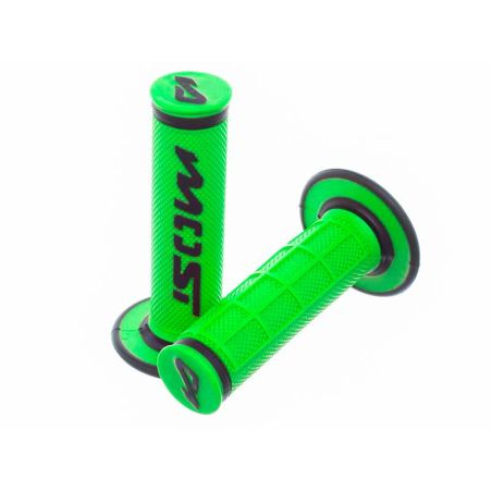 Puños Most FUSION Verde para manillar 22 y 28 mm